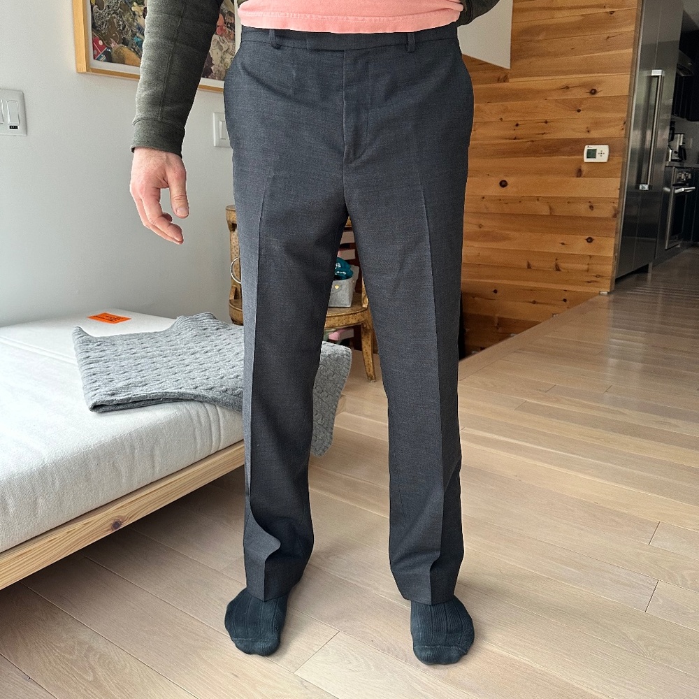 A.P.C. Wool pants gray